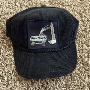 Exclusive John Deere corduroy Deere Hitachi badge hat